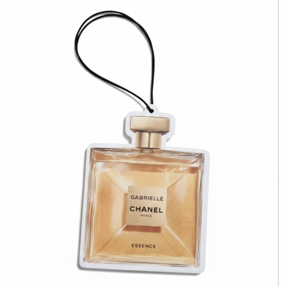CHANEL Gabrielle Essence Air Freshener Scented Luxury Car Freshie | Hanging Air